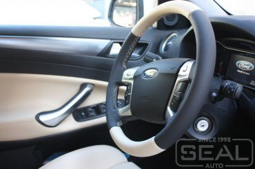 Ford Mondeo 4 Перетяжка руля кожей