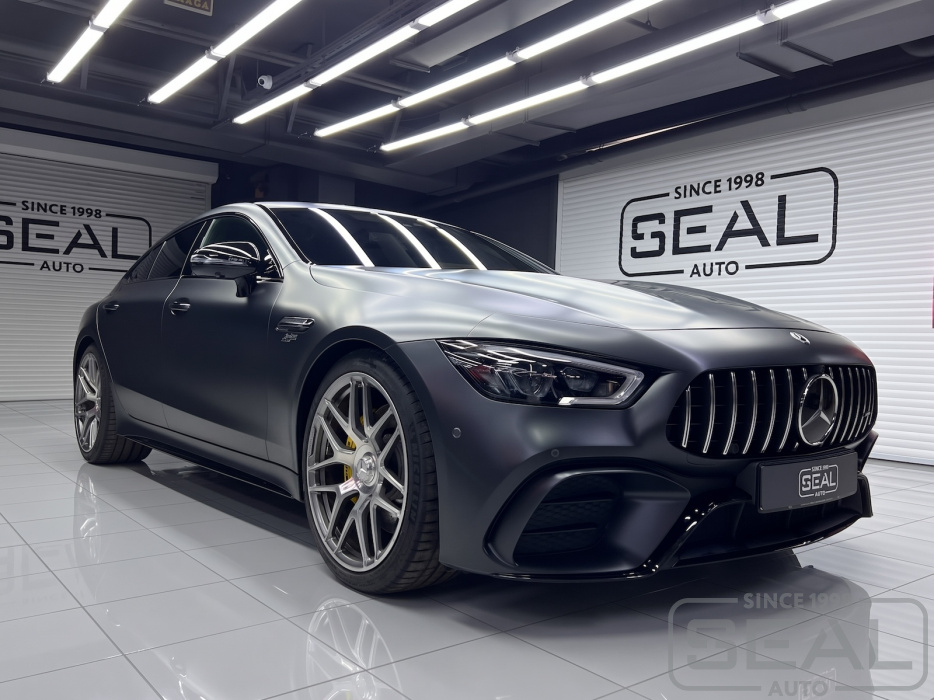 Mercedes AMG GT Перетяжка панелей сидений| Автоателье СеалАвто | Москва