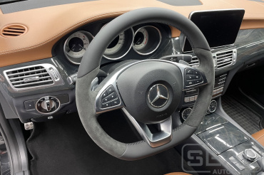 Mercedes CLS (C218) Перетяжка руля
