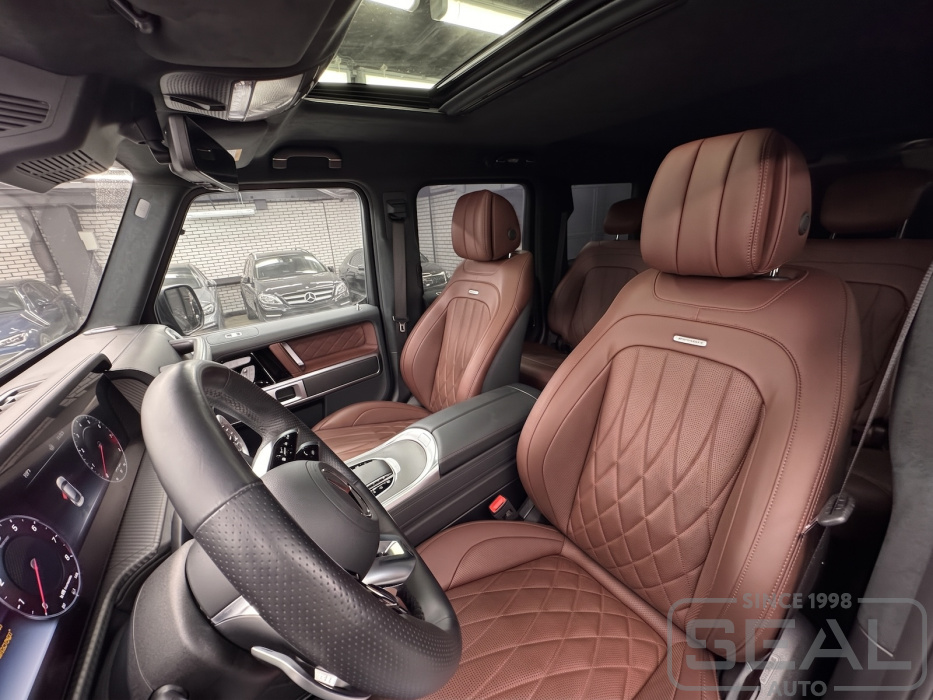 Mercedes Gelandewagen Перетяжка салона кожей| Автоателье СеалАвто | Москва