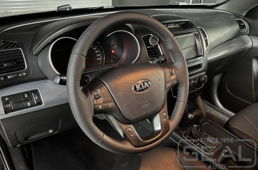 KIA Sorento Перетяжка руля и установка подогрева