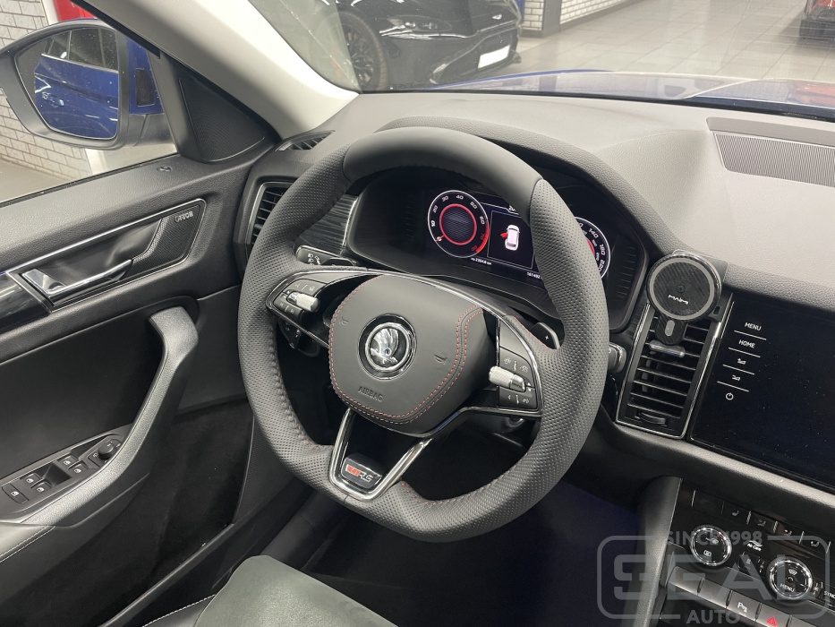 Skoda Kodiaq Перетяжка руля, клаксона и ручки акпп| Автоателье СеалАвто | Москва