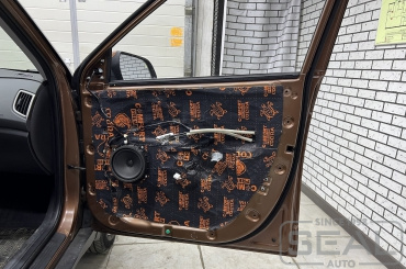 Hyundai Creta  Шумоизоляция дверей и колесных арок