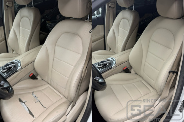 Mercedes GLС Замена обивки сиденья и спинки