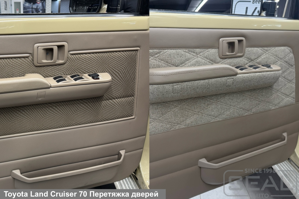 Toyota Land Cruiser 70 Перетяжка автомобиля| Автоателье СеалАвто | Москва