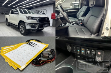 Toyota Hilux Установка подогрева сидений
