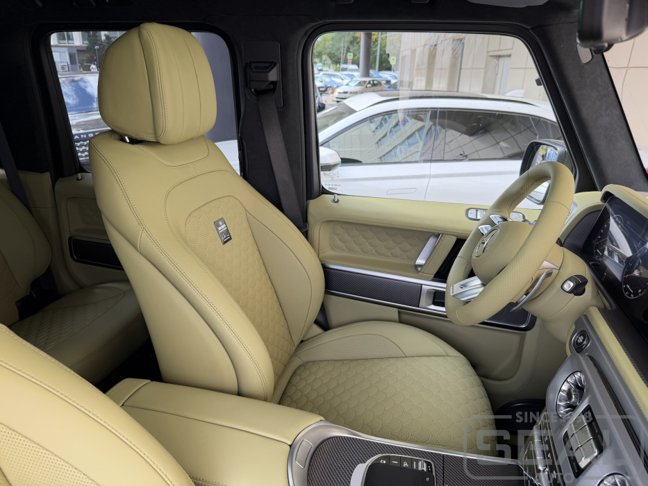 Mercedes Gelandewagen Перетяжка кожей салона | Автоателье СеалАвто | Москва