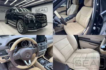 Mercedes GLS (Х166) Перетяжка сиденья и руля