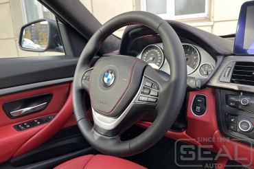 BMW 3-series GT Перетяжка руля и клаксона