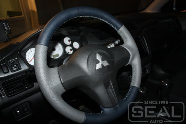 Mitsubishi Lancer Кожаный руль