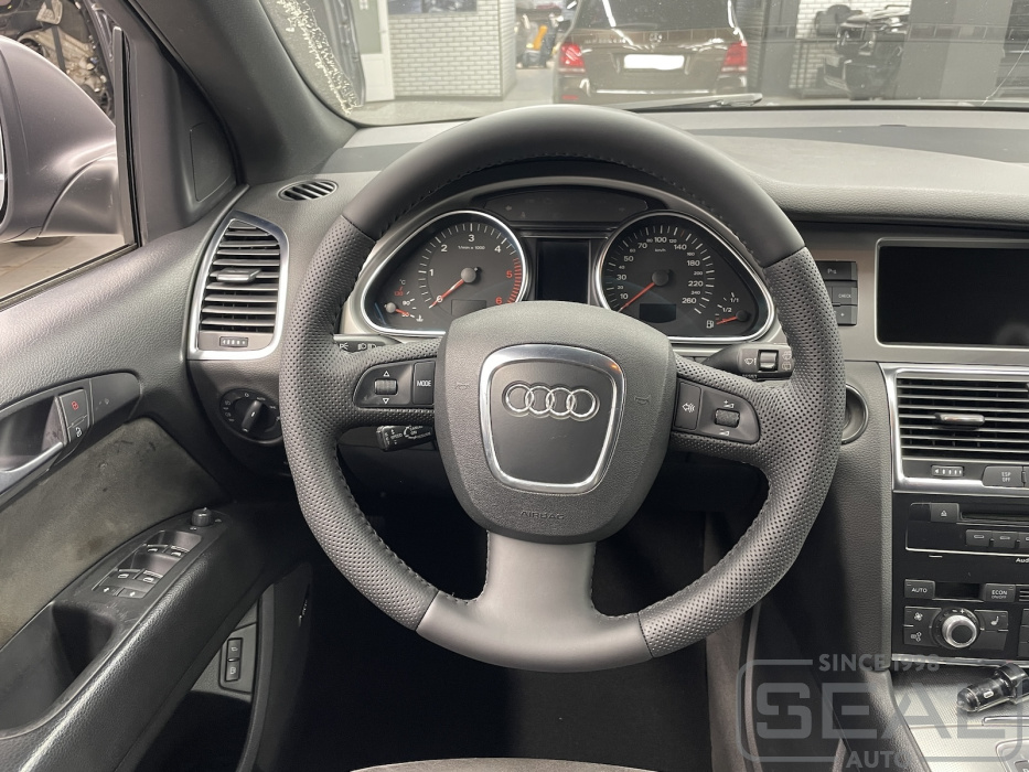 Audi Q7 Перетяжка руля авто| Автоателье СеалАвто | Москва