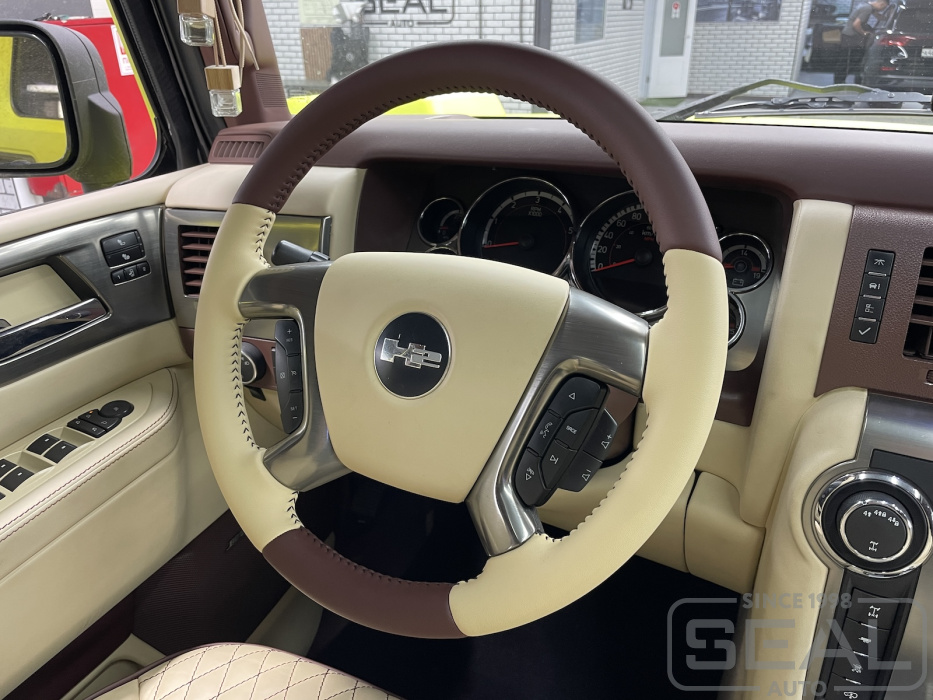 Hummer H2 Перетяжка руля| Автоателье СеалАвто | Москва
