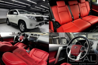 Toyota Land Cruiser Prado 150 Перетяжка салона с изменением анатомии кресел