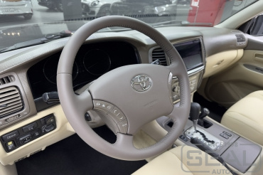 Toyota Land Cruiser 100 Перетяжка руля, клаксона и ручки кпп