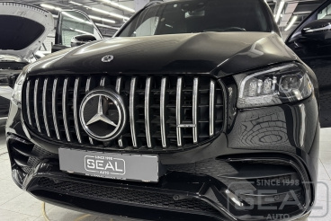 Mercedes GLS Реставрация кожи интерьера