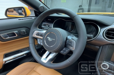 Ford Mustang Перетяжка руля и клаксона