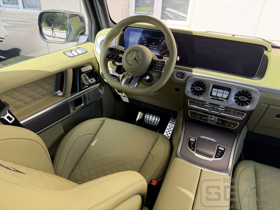 Mercedes Gelandewagen Перетяжка кожей салона | Автоателье СеалАвто | Москва
