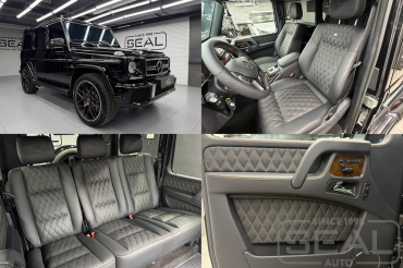 Mercedes Gelandewagen Перетяжка салона автомобиля