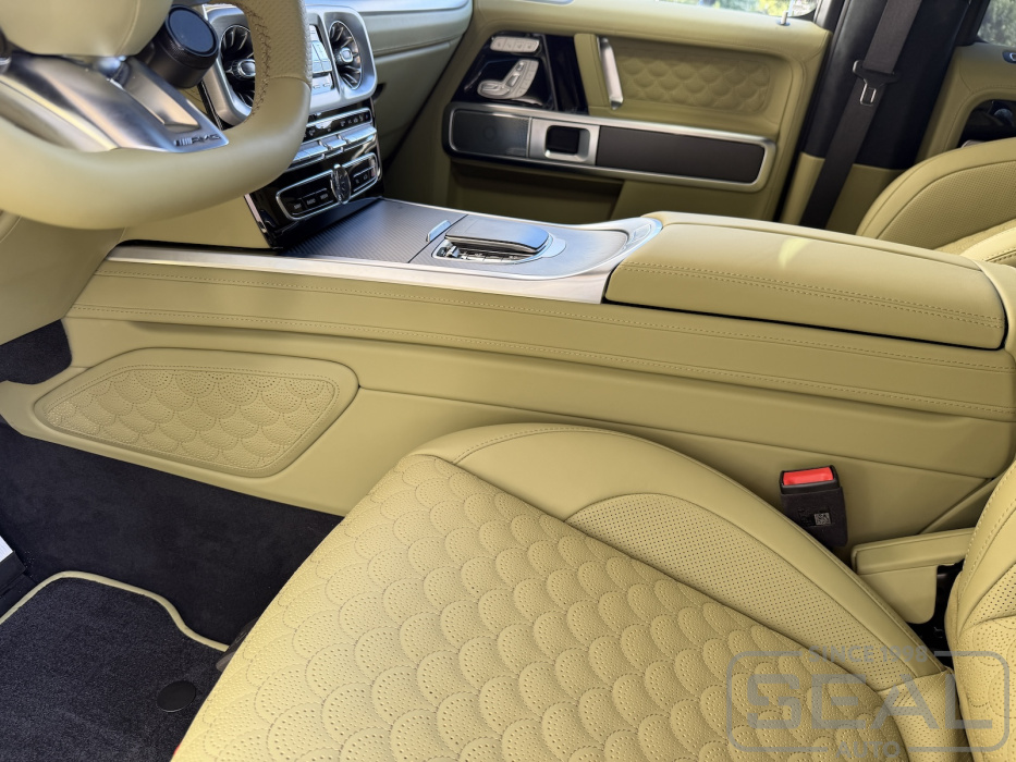 Mercedes Gelandewagen Перетяжка кожей салона | Автоателье СеалАвто | Москва