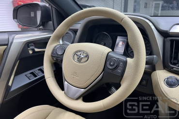 Toyota Rav 4 Перетяжка руля и клаксона
