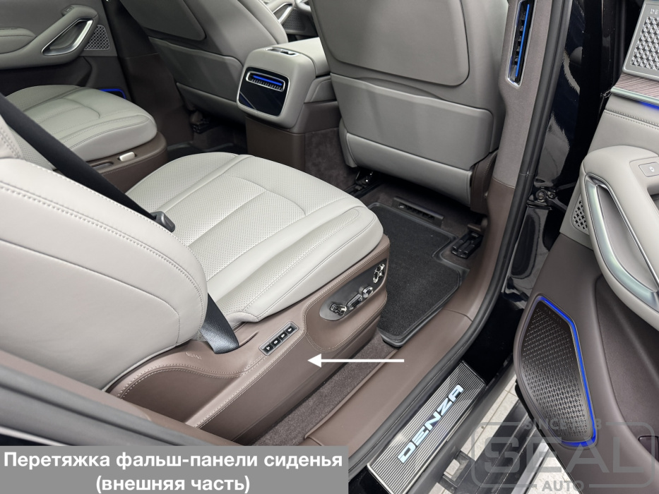 Denza N9 Перетяжка панелей салона | Автоателье СеалАвто | Москва