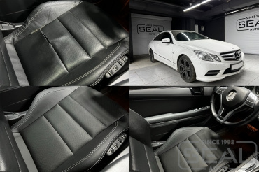 Mercedes E-klasse W207 Ремонт кожаного сидения