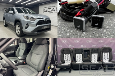 Toyota Rav 4 Установка подогрева передних и задних сидений
