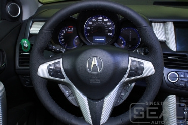Acura MDX Перетяжка кожей руля