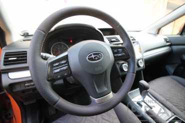 Subaru XV Перетяжка руля, ручки кпп и ручника