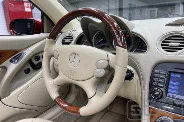 Mercedes SL Перетяжка руля и клаксона