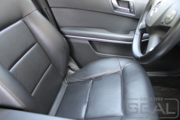 Mercedes E-klasse Ремонт кожи сидения