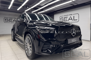 Mercedes GLE Перетяжка потолка