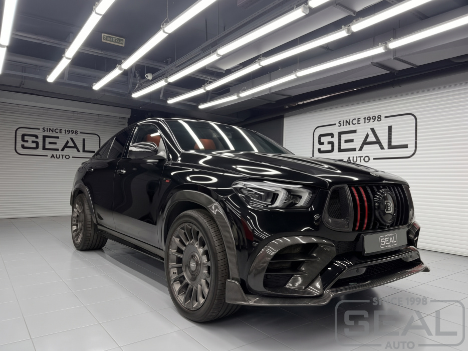 Mercedes GLE Coupe (C167) на услуге по перетяжке салона кожей в СеалАвто