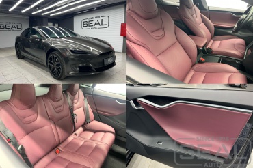 Tesla Model S Перетяжка автомобиля
