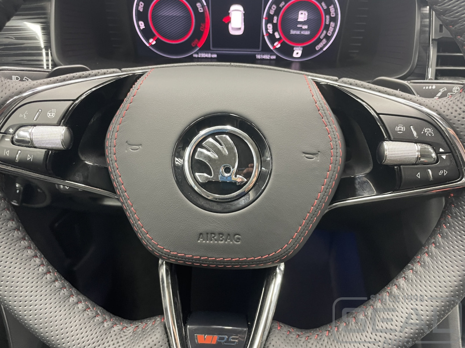Skoda Kodiaq Перетяжка руля, клаксона и ручки акпп| Автоателье СеалАвто | Москва
