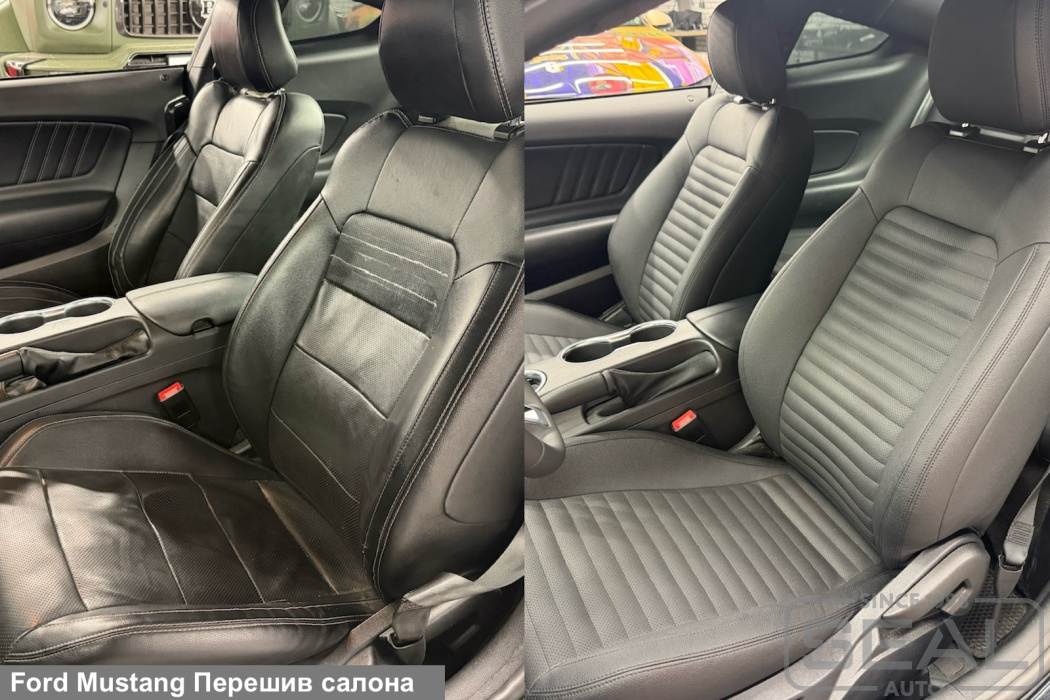 Ford Mustang Перешив салона| Автоателье СеалАвто | Москва