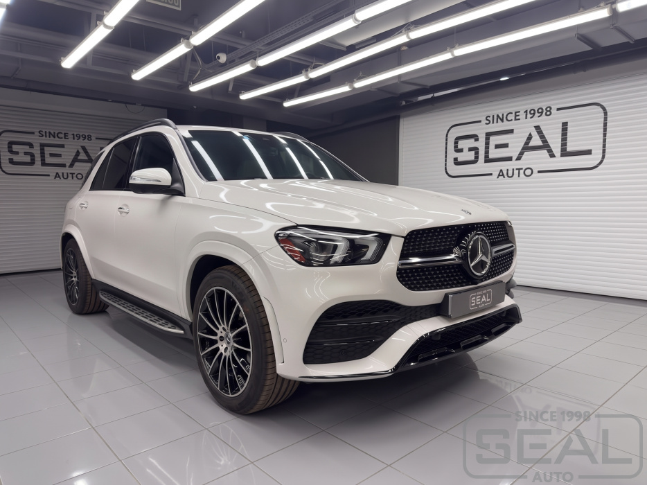 Автомобиль Mercedes-Benz GLE (V167) на пошиве ковриков в салон в автоателье СеалАвто