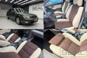 Subaru Legacy Перетяжка сидений, установка поясничного упора и оттоманки сидений | Автоателье СеалАвто | Москва