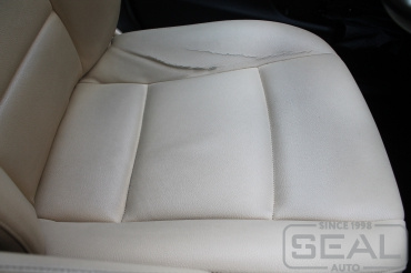 BMW 5-series F10 Ремонт кожи сидения