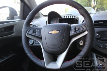 Chevrolet Aveo Перетяжка руля