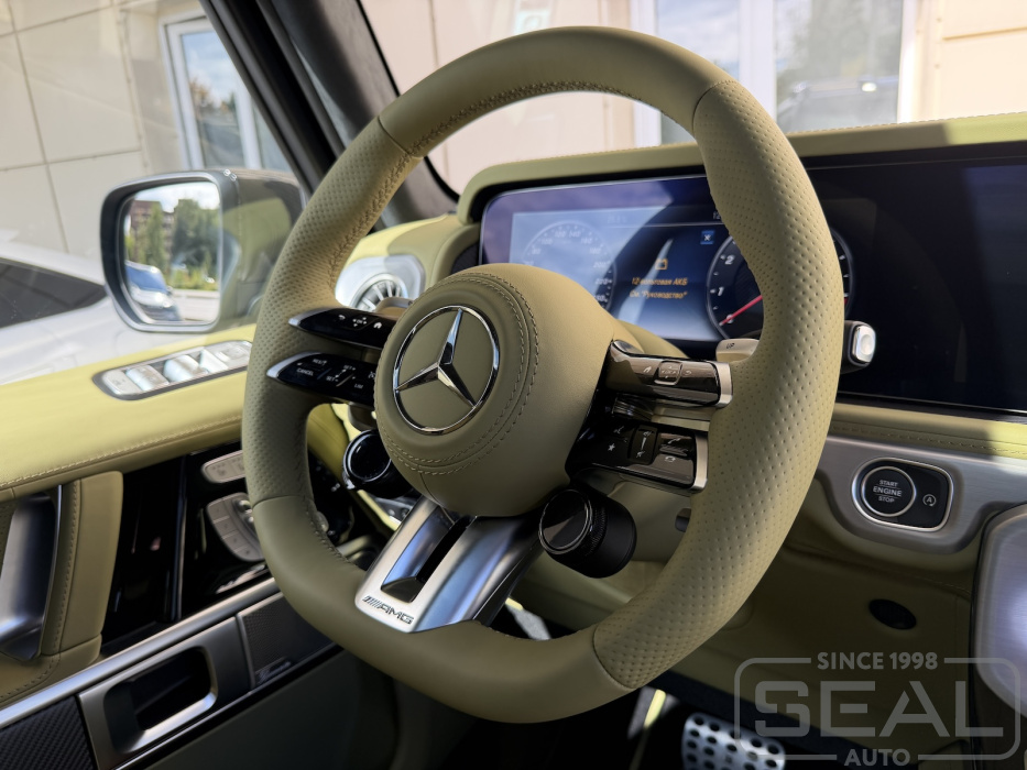 Mercedes Gelandewagen Перетяжка кожей салона | Автоателье СеалАвто | Москва