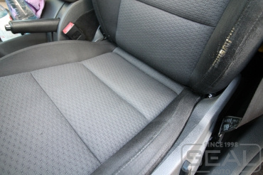 Skoda Superb Замена ткани на водительском кресле