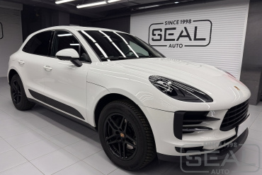 Porsche Macan Перетяжка панелей салона авто