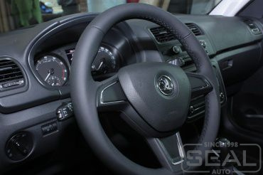 Skoda Roomster Перетяжка руля