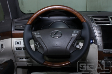 Lexus LS600 Перетяжка руля