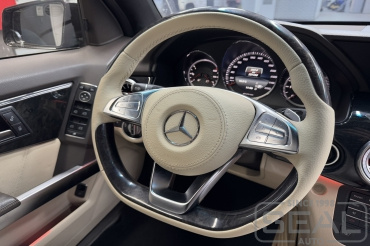 Mercedes GLK-klasse Перетяжка руля и клаксона