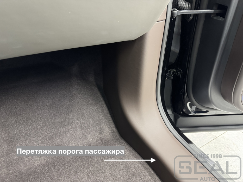Перетянутая боковая панель переднего сиденья Denza Denza N9
