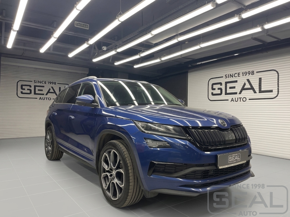 Skoda Kodiaq Перетяжка руля, клаксона и ручки акпп| Автоателье СеалАвто | Москва