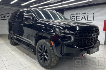 Перетяжка салона Chevrolet Tahoe 