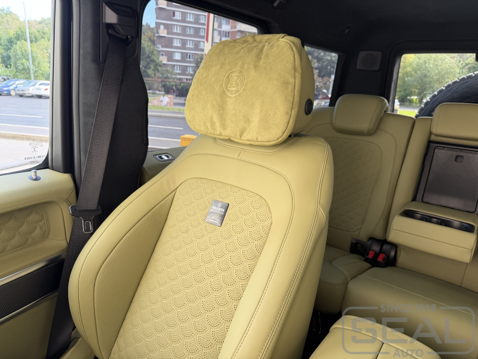 Mercedes Gelandewagen Перетяжка кожей салона | Автоателье СеалАвто | Москва